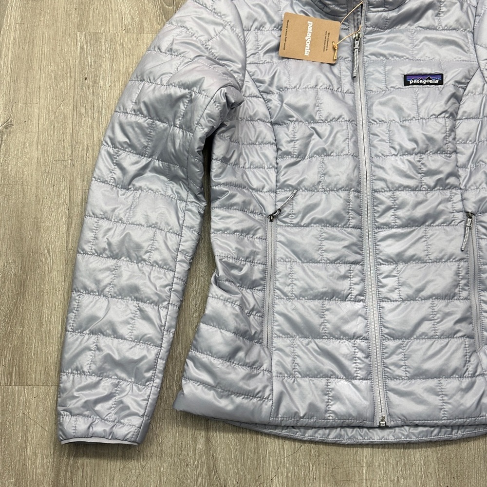 Patagonia Women's Nano Puff® Jacket color Permafrost Purple - Picture 7 of 8